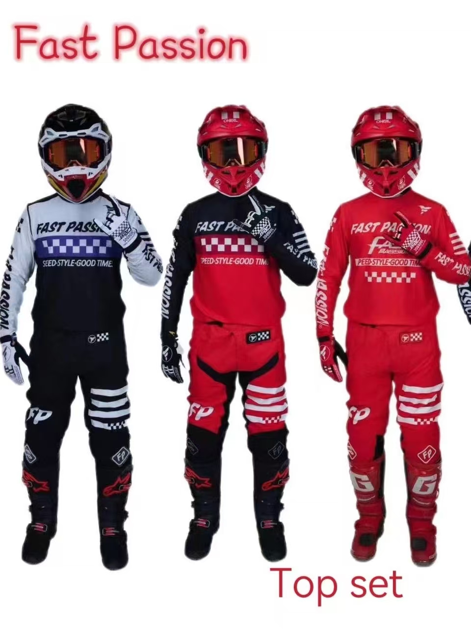 Motorcycle Gear For Woman - 2025 fastpassion for fox موتوكروس مجموعة