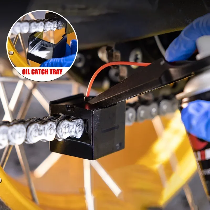 موزع زيت مثبت على سلسلة التروس - مراجعة Motorcycle Gear Oil For Chain وسعره