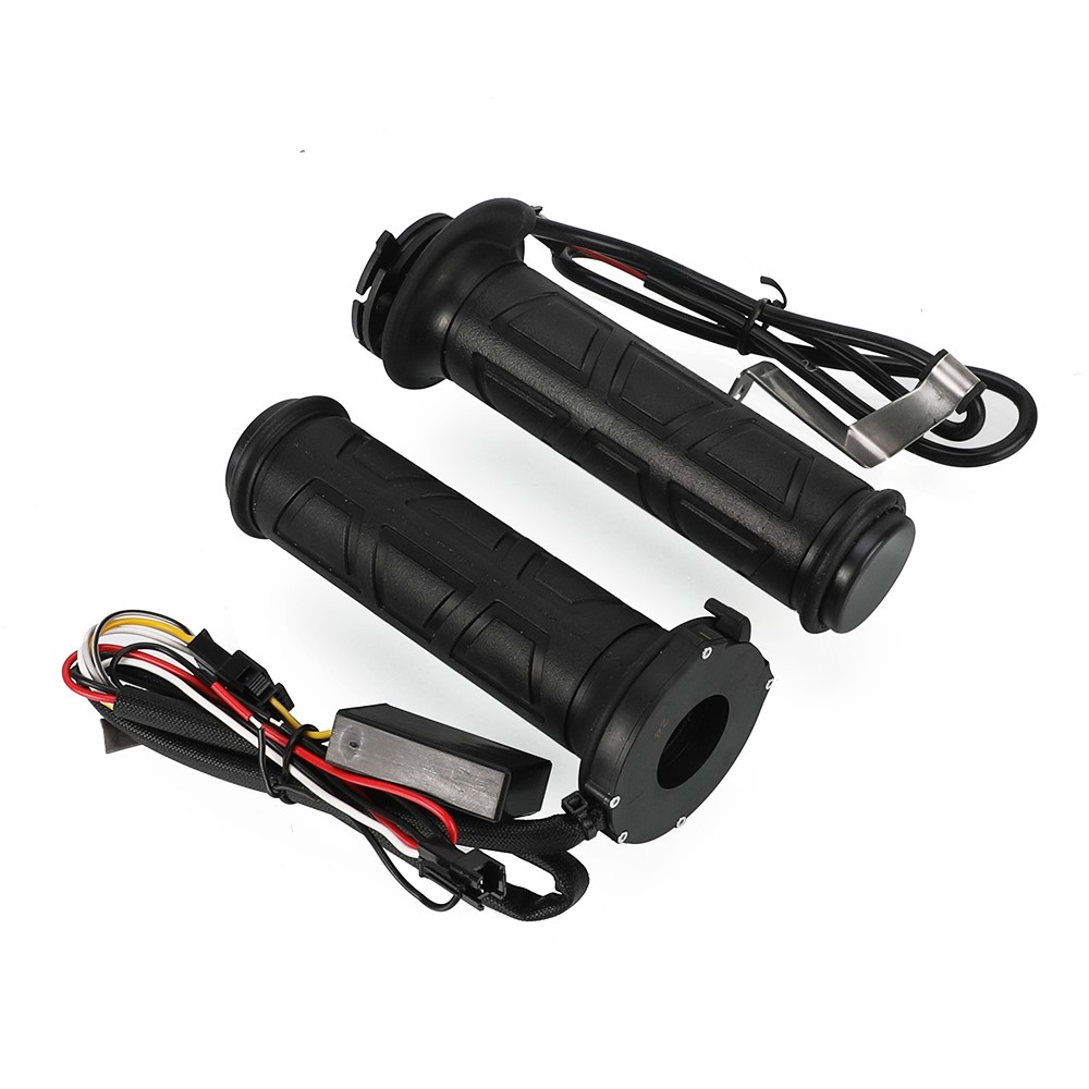 مقابض يد مدفأة 12 فولت 22 مم ل - مراجعة Handlebar Grip Heated وسعره